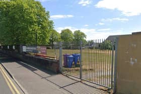​The site of the former school.
