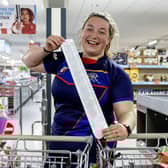 ​Sally Myles raised a whopping £936 for Dundee & Angus Foodbank.