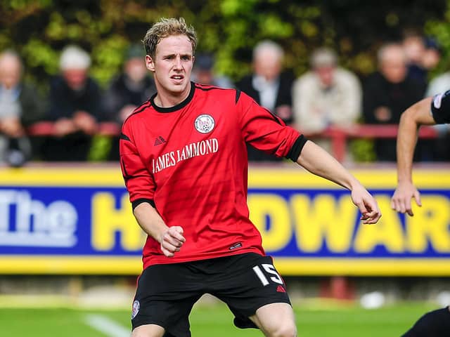 Euan Spark will return to Brechin City for the start of next season. Pic by Michael Gillen