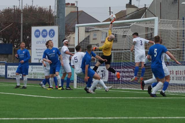 Roselea were unable to book their place in the cup final. Pic by Kevin Pert