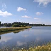 Visitors to Monikie Country Park are being warned to avoid mud flats while maintenance work is carried out on the park's pond network.