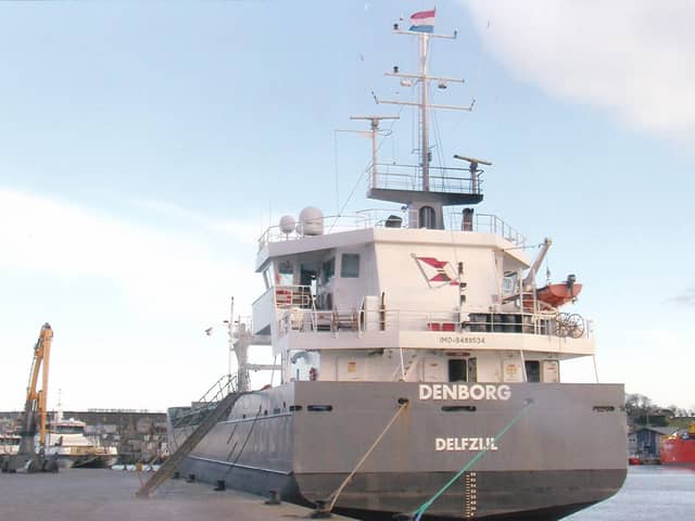 Denborg, a Dutch coaster built in Croatia.