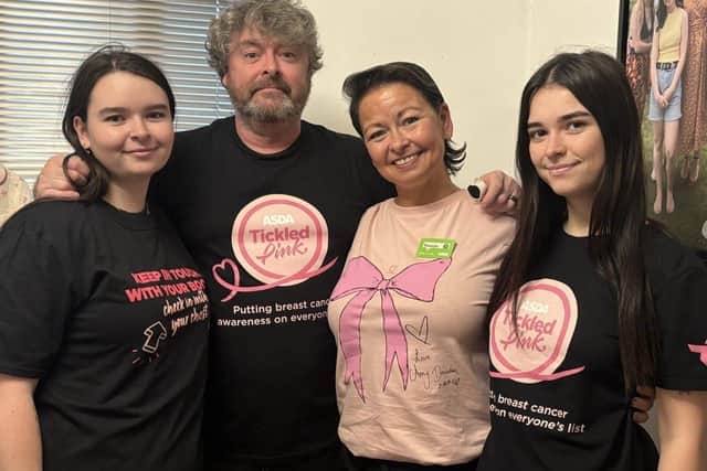 Sam and her family will be raising money and awareness at Asda this weekend
