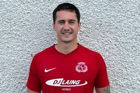 New Carnoustie Panmure signing Greg Warwick. Pic courtesy of Panmure