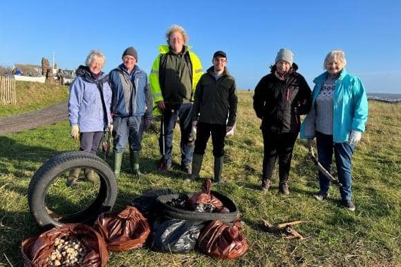 ​Members of East Haven Together will be scouring their local coastline for rubbish throughout the campaign.