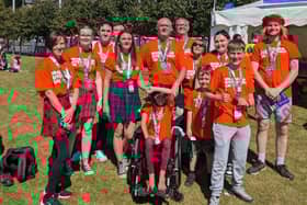 Team Holly at Dundee Kiltwalk
