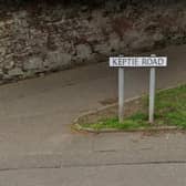 The 12-year-old was approached on Keptie Road on Friday, June 30. (Google Maps)