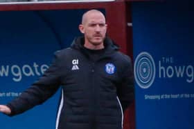 Forfar player-manager Gary Irvine