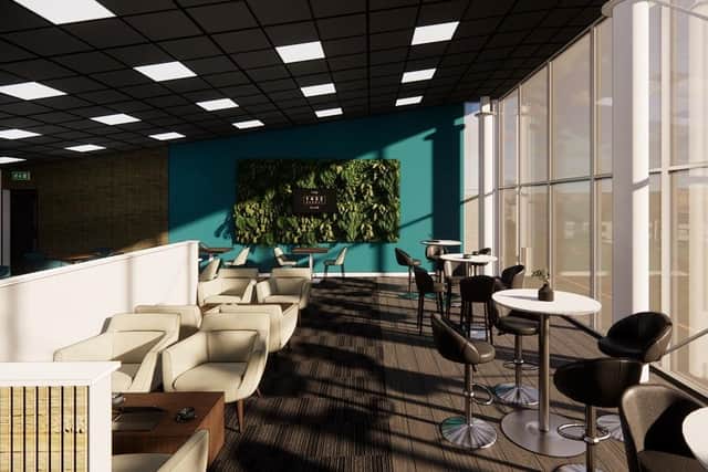 The 1432 Runway Club. Copyright: Leeds Bradford Airport