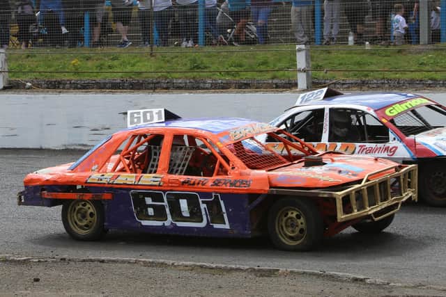Logan Bruce in his saloon. The Brechin racer is now looking forward to the new track season starting