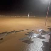 Residents in the River Street area had to evacuate as the River South Esk reached unprecedented levels in the early hours of this morning (Angus Council)