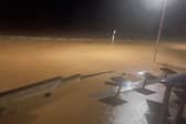 Residents in the River Street area had to evacuate as the River South Esk reached unprecedented levels in the early hours of this morning (Angus Council)