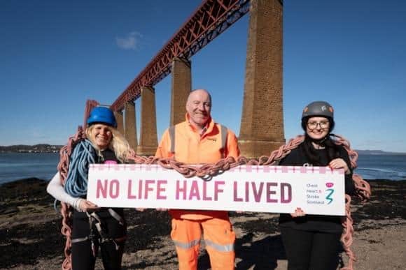 The abseil will take place on September 28.