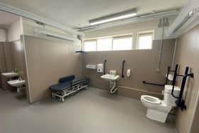 The new toilet is one of eight Changing Places facilities in Angus.