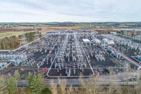 A major milestone has been reached in the ongoing development of the Tealing transmission substation