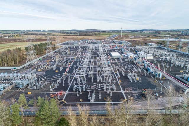 A major milestone has been reached in the ongoing development of the Tealing transmission substation