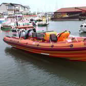 ​The Atlantic 85 rigid inflatable which was delivered to Arbroath last month. (Wallace Ferrier)