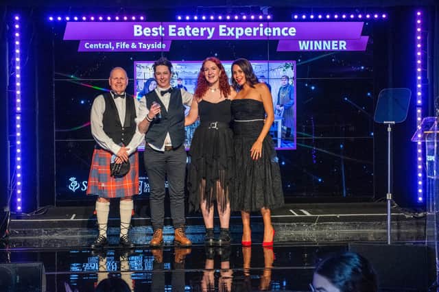 WeeCOOK Kitchen receives its award.