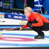 Forfar's Vicky Wright in action at Beijing 2022. Pic by David Pearce