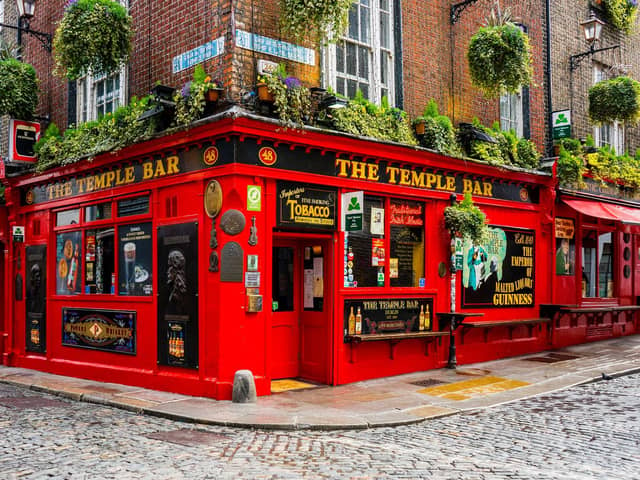 Time for a pint...One of Dublin's many great pubs you could visit to toast St Patrick's Day.