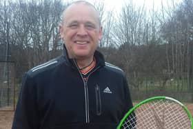 Councillor Kevin Cordell welcomed the improvements to the courts in Dawson Park, part of a £164,000 programme of upgrades.