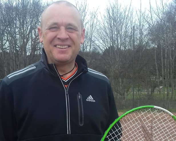 Councillor Kevin Cordell welcomed the improvements to the courts in Dawson Park, part of a £164,000 programme of upgrades.
