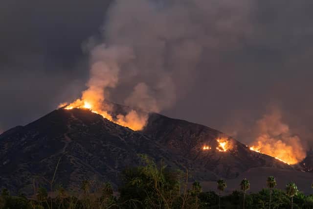 A single spark can set off a wildfire which can spread quickly.