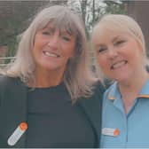 HC-One Scotland's Balcarres Home Manager Lynn McLean and Deputy Manager Vera Scrimgeour
