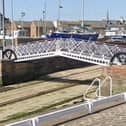 “Angus Council has approved £1.55 million for harbour infrastructure, contractors are now discussing repairs to the slipway, and testing of the pier is scheduled for early November.” (Pic: Google Maps)