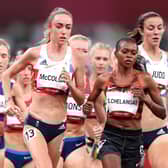 Eilish McColgan led from gun to tape to break another Scottish record. Stock pic by Christian Petersen/Getty Images