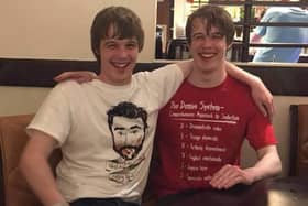 Andrew is skydiving in memory of his brother Jamie.