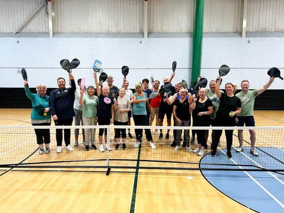 The taster session was held at Carnoustie Sports Centre.