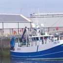 ​The ill-fated Odyssey at Aberdeen. (Photo by Maurice Napier)