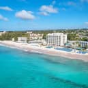 An ariel view of Sea Breeze Beach House in Barbados. Image: Winter Park Photography