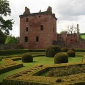 ​Edzell Castle will be one of seven gardens around Edzell open on Sunday.