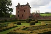 ​Edzell Castle will be one of seven gardens around Edzell open on Sunday.