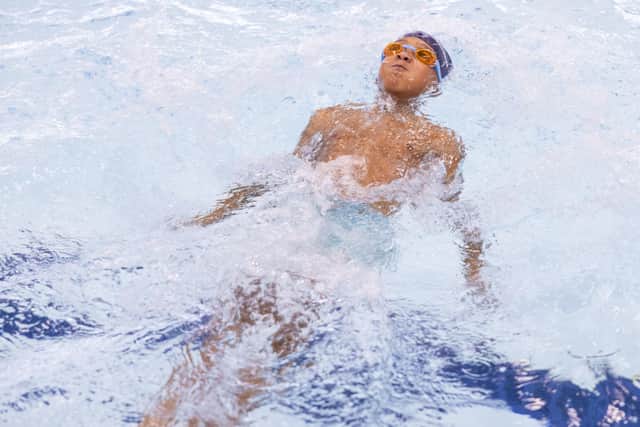Swimmers are learning the crucial Water Safety Code as well as basic floating techniques. (Pic: Jamie Williamson)
