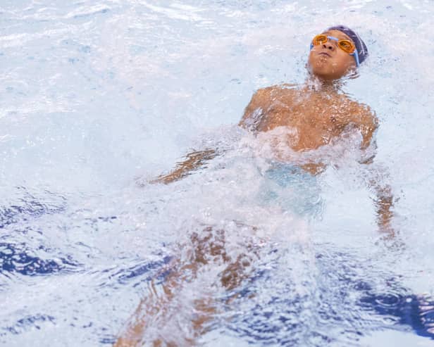 Swimmers are learning the crucial Water Safety Code as well as basic floating techniques. (Pic: Jamie Williamson)
