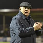 Arbroath manager Dick Campbell. Pic by Dave Johnston