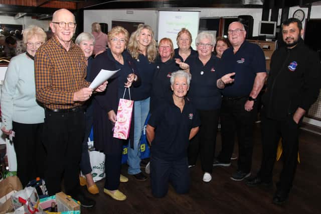 Pictured are some of those who were involved in the Lifeboat Guild quiz night last week. (Wallace Ferrier)