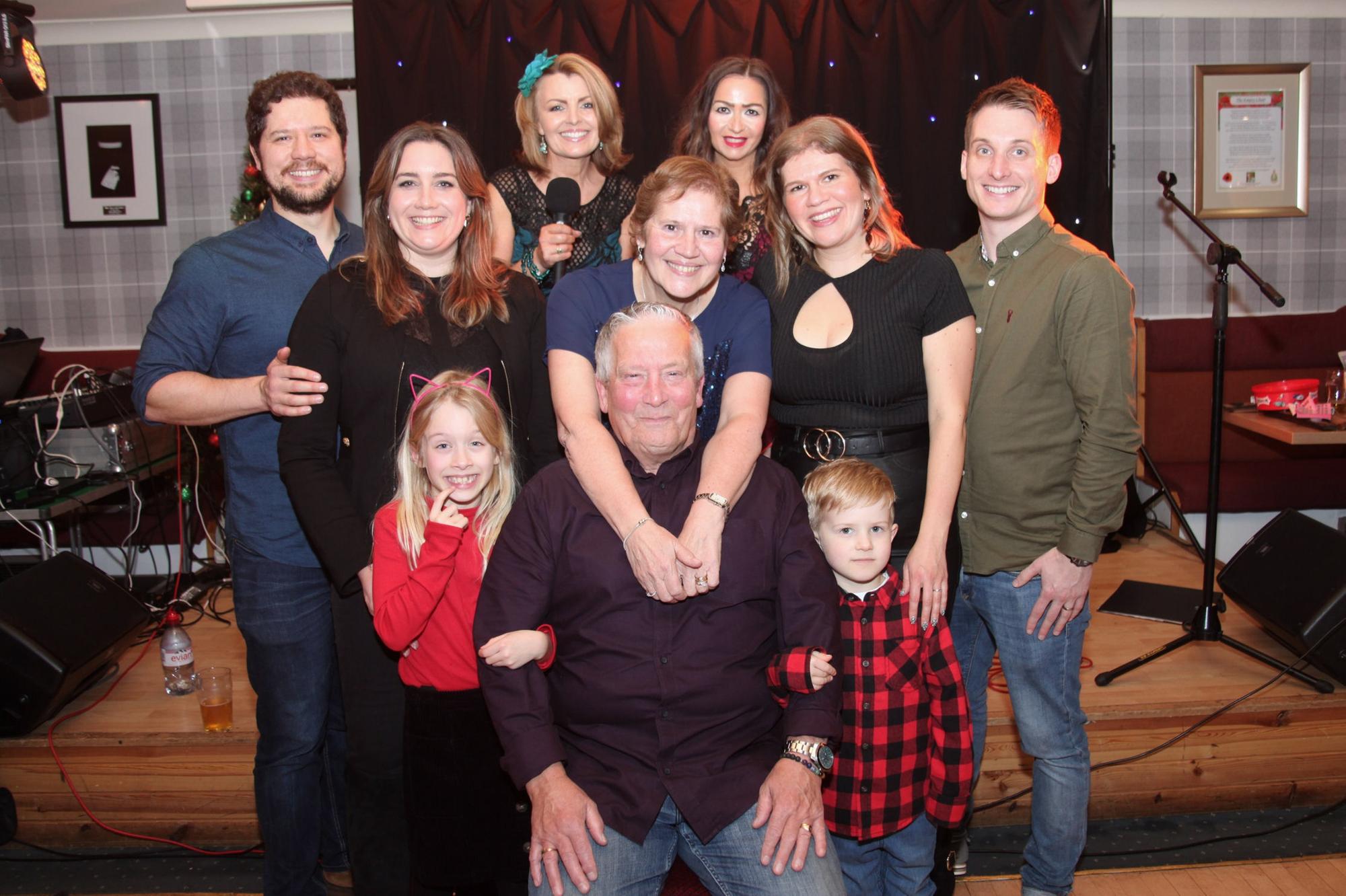 Party celebrates Ian's charity role