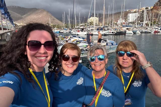 ‘Scotland the Wave’ will be the first all-female Scottish team to row across the Atlantic Ocean.