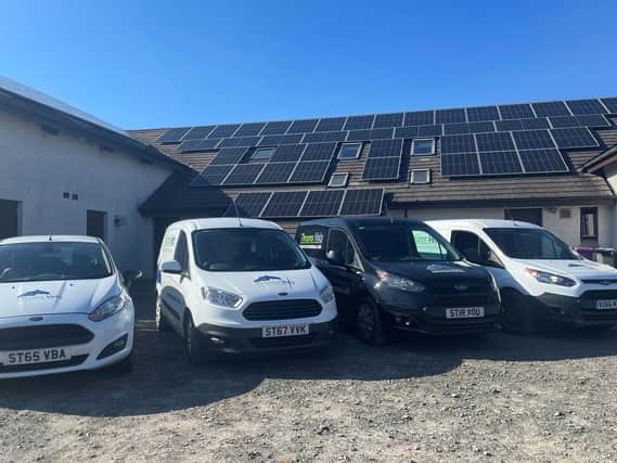 ​Solar panels have been installed at the Kirriemuir branch.