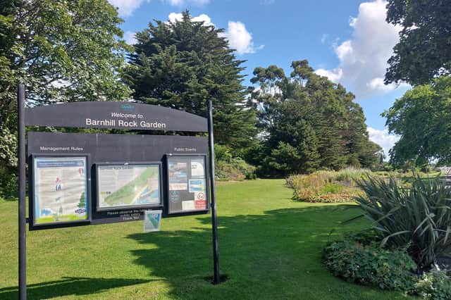 Barnhill Rock Garden on Broughty Ferry Esplanade is one of seven sites in the Dundee area to receive the Green Flag Award.