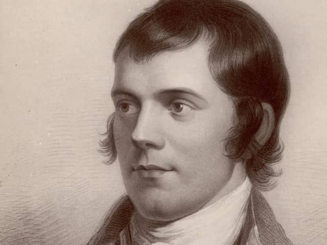 Poet Robert Burns. PIC: (Photo by Hulton Archive/Getty Images)