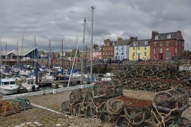 Arbroath’s harbour is one of the destinations recommended in the video guide. (Stephen McKay/Geograph)