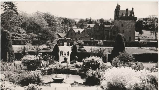 Guthrie Castle gardens 1961