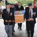 ​Former comrades gathered to say a final farewell to Michael Fletcher.