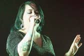 Angela Moretti performing at the Montrose RNLI fundraising event. (Phoenix Photography Montrose)