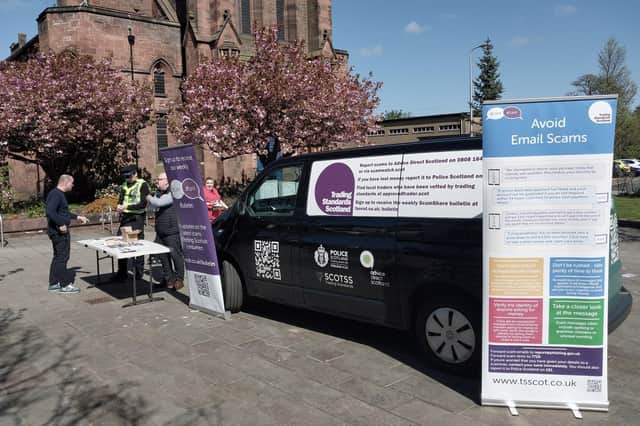 Trading Standards Scotland, Police Scotland and local councils have teamed up for the Shut out Scammers campaign.